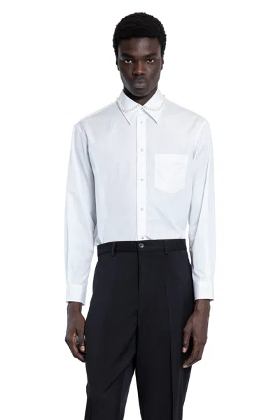 Simone Rocha Man White Shirts