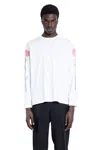 Simone Rocha Man White T-shirts & Tank Tops In White