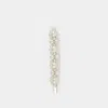 Simone Rocha Medium Flower Hair Clips In Beige