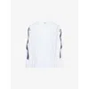 Simone Rocha Ribbon Bow Tail Long Sleeve T-shirt In Multi