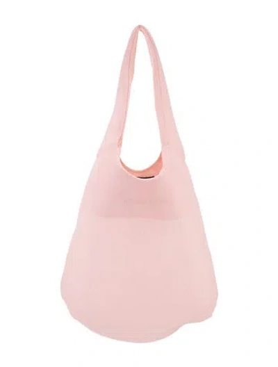 Pre-owned Simone Rocha Mesh Top Handle Bag In Pink