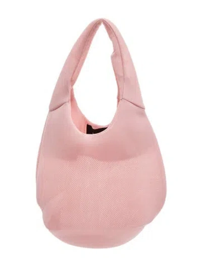 Pre-owned Simone Rocha Mesh Top Handle Bag In Pink