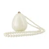 Simone Rocha Micro Egg Crossbody In White