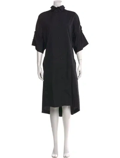 Pre-owned Simone Rocha Midi Length Dress In Black