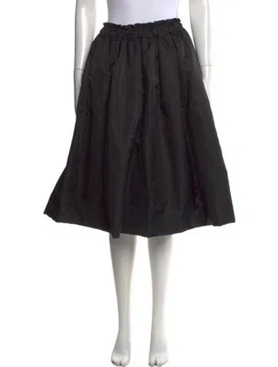 Pre-owned Simone Rocha Midi Length Skirt In Black
