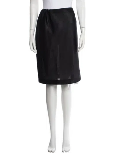 Pre-owned Simone Rocha Midi Length Skirt In Black