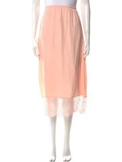 Pre-owned Simone Rocha Midi Length Skirt In Pink