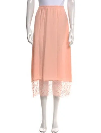 Pre-owned Simone Rocha Midi Length Skirt In Pink