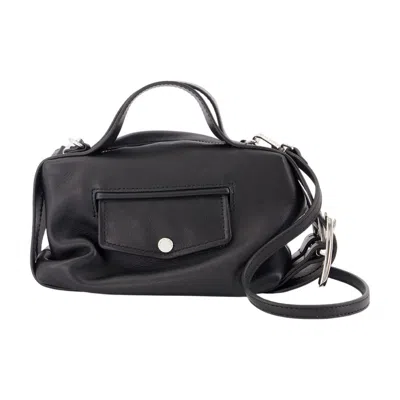 Simone Rocha Mini Biker Top Handle Bag In Black