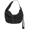 Simone Rocha Mini Sling Bow Shoulder Bag In Black