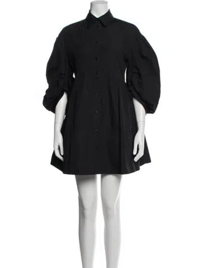 Pre-owned Simone Rocha Mini Dress In Black