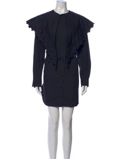 Pre-owned Simone Rocha Mini Dress In Blue