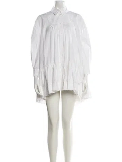 Pre-owned Simone Rocha Mini Dress In White