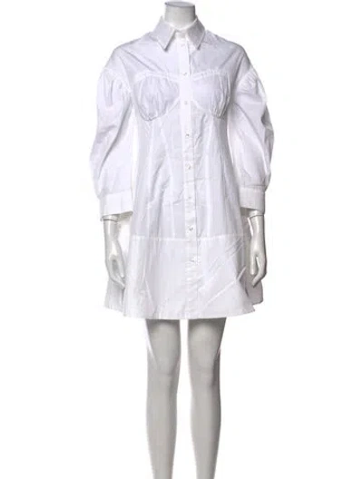 Pre-owned Simone Rocha Mini Dress In White