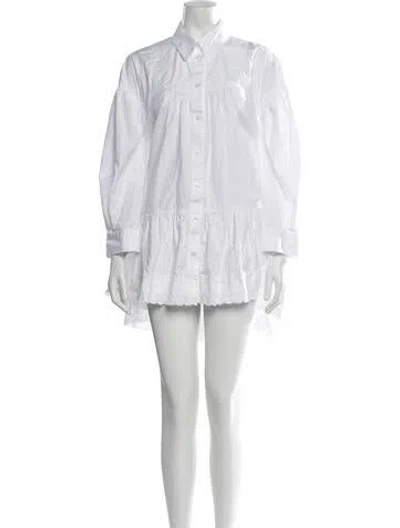 Pre-owned Simone Rocha Mini Dress In White