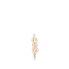 Simone Rocha Mini Flower Hair Clip  -  - Crystal - Nude In Neutrals