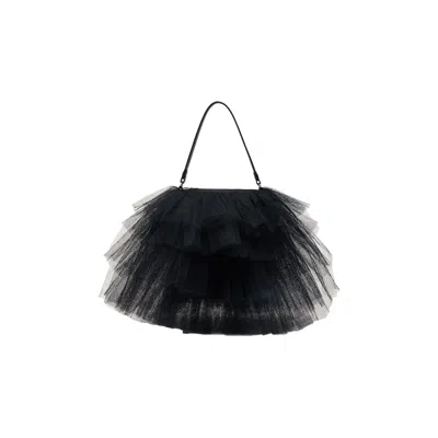 Pre-owned Simone Rocha Mini Frilly Tutu Bag 'black' | Women's Size Onesize