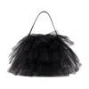 Simone Rocha Mini Frilly Tutu Crossbody - Polyester - Black In Black
