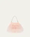 Simone Rocha Mini Frilly Tutu Top-handle Bag In Ballet Nude