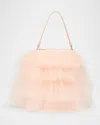 Simone Rocha Mini Frilly Tutu Top-handle Bag In Ballet Nude