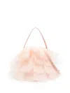 Simone Rocha Mini Frilly Tutu Tote Bag In 粉色