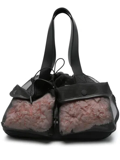 Simone Rocha Mini Sheer Stuffed Shopper Bag