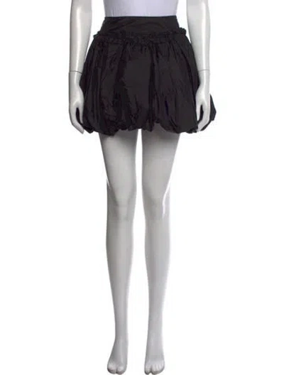 Pre-owned Simone Rocha Mini Skirt In Black