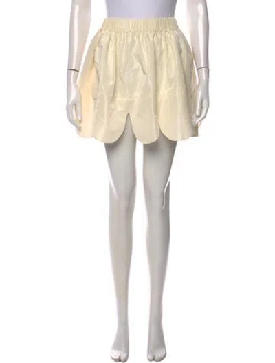 Pre-owned Simone Rocha Mini Skirt In Neutral