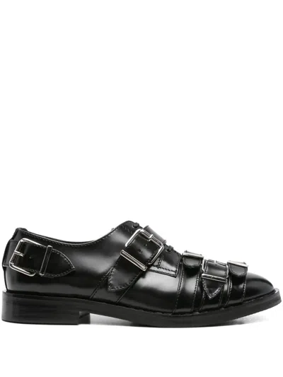 Simone Rocha Multi-buckle Brogues In Black