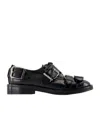 Simone Rocha Triple-buckle Derby Shoes In Black