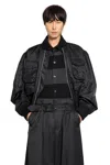 Simone Rocha Multi Pocket Bomber Jacket In Burgundy