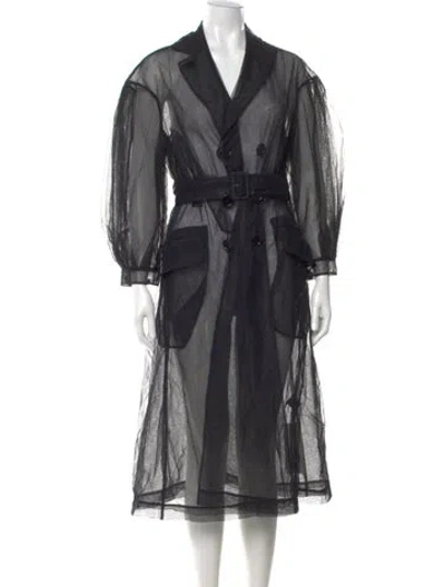 Pre-owned Simone Rocha Nylon Jacket In Black