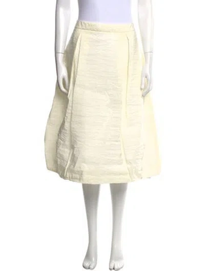 Pre-owned Simone Rocha Nylon Knee-length Skirt In Neutral