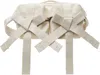 Simone Rocha Off-white Classic Bow Crossbody Bag In Stone