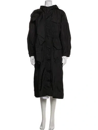 Pre-owned Simone Rocha Parka In Black