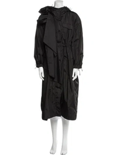 Pre-owned Simone Rocha Parka W/ Tags In Black