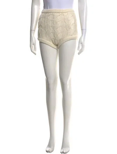 Pre-owned Simone Rocha Patterned Mini Shorts In Pink