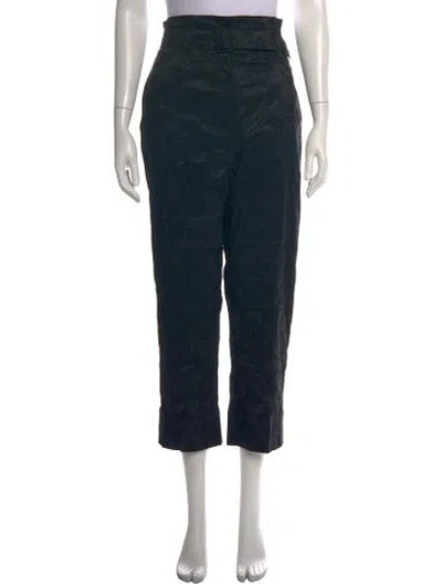 Pre-owned Simone Rocha Patterned Wide Leg Pants W/ Tags In Black