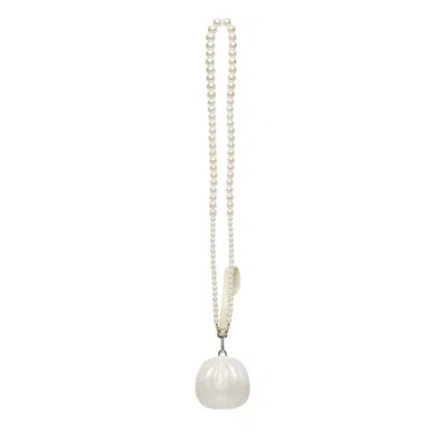Simone Rocha Pearl Crossbody Dim Sum Bag In Main Collection