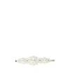 Simone Rocha Pearl Embellished Hair Clip In White