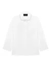 Simone Rocha Pearl-embellished Shirt In White