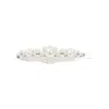 Simone Rocha Pearl Large Flower Hair Clip Unica In White