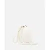 Simone Rocha Micro Egg Pearl-effect Clutch Bag In Neutral