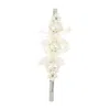 Simone Rocha Petite Bow Hair Clip In Metallic