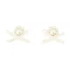 Simone Rocha Petite Daisy Earrings - Synthetic - White In Neutral