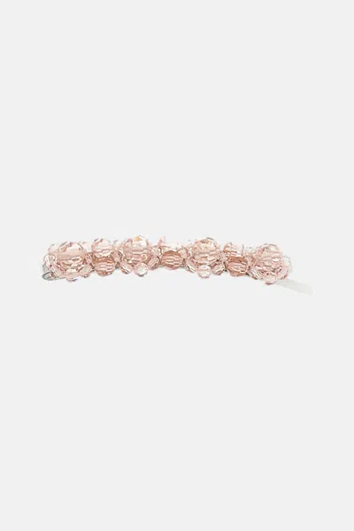 Simone Rocha Petite Flower Hair Clip In Pink