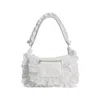 Simone Rocha Pillowcase Ruffled Nylon Shoulder Bag In White