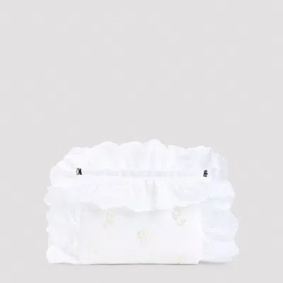 Simone Rocha Pillowcase Clutch In White