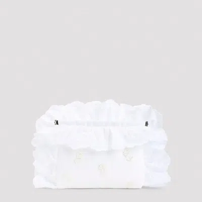 Simone Rocha Pillowcase Clutch In White
