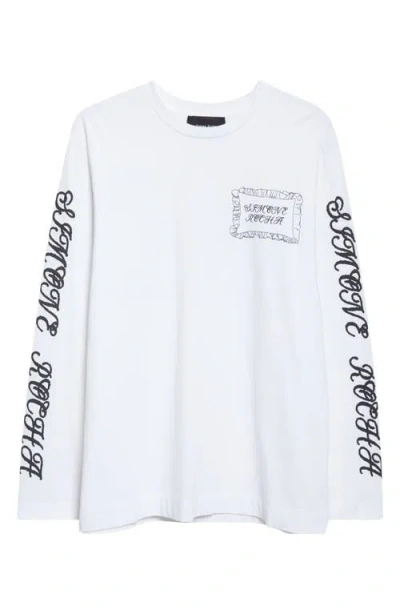 Simone Rocha Pillowcase Logo Print Long Sleeve T-shirt In Multi